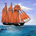 Kathleen & May, Original Sails